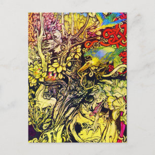 Cartão Postal Cartão-postal-Ilustração-Rackham 40