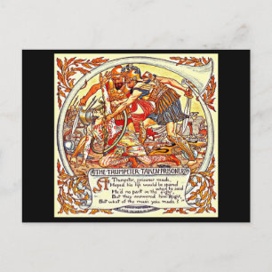 Cartão Postal Cartão-postal-Ilustração-Walter Crane 39