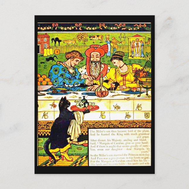 Cartão Postal Cartão-postal-Ilustração-Walter Crane 42 (Frente)