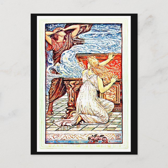 Cartão Postal Cartão-postal-Ilustração-Walter Crane 50 (Frente)