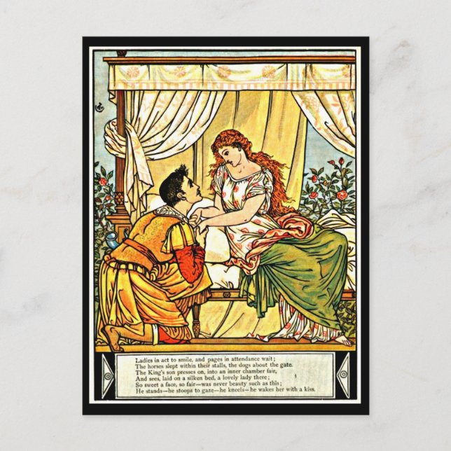 Cartão Postal Cartão-postal-Ilustração-Walter Crane 57 (Frente)