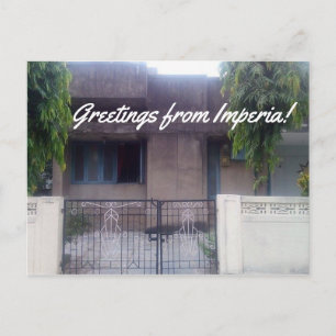 Cartão Postal Cartão-postal Imperia