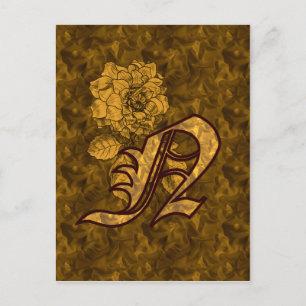 Cartão Postal Cartão-postal inicial de N Dourado