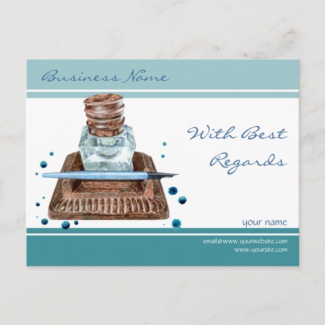 Cartão Postal Cartão-postal Inkwell Best Regies (Frente)