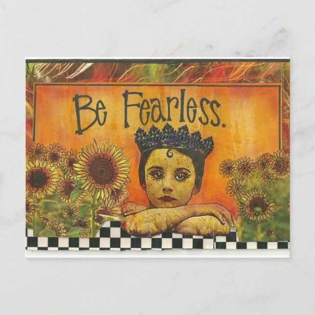 Cartão Postal Cartão-postal Inspirativo (Frente)