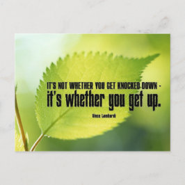 Cartão Postal Cartão-postal Inspirativo