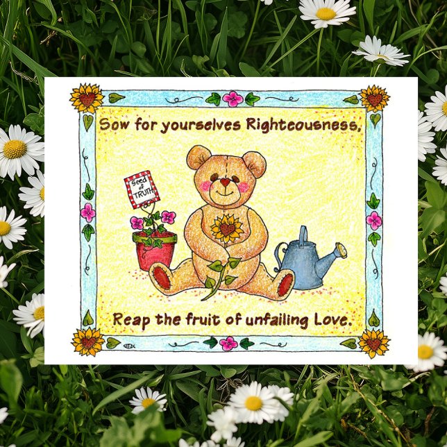 Cartão Postal Cartão-postal Inspirativo Cristão de Legitimidade  (Criador carregado)