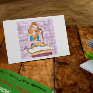 Cartão Postal Cartão-postal Inspirativo Quieto Spirit