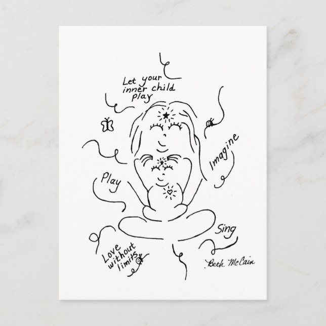 Cartão Postal Cartão-postal interno subordinado (Frente)