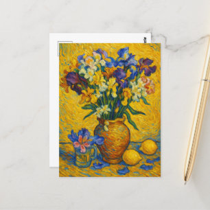 Cartão Postal Cartão-postal Iris