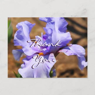 Cartão Postal Cartão-postal Iris- personalizar para qualquer oca