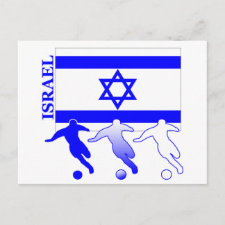 Cartão Postal Cartão-postal Israel de futebol