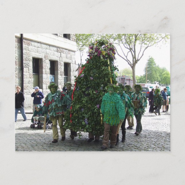 Cartão Postal Cartão-postal Jack-in-the-Green - Bristol (Frente)