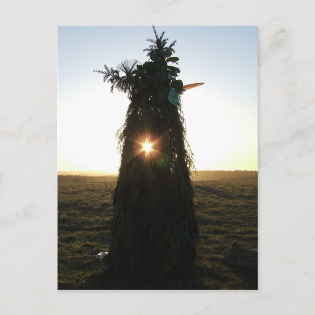 Cartão Postal Cartão-postal Jack-in-the-Green - Winchcombe (Frente)