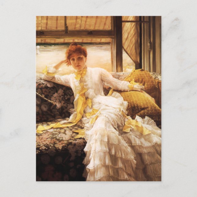 Cartão Postal Cartão-postal James Tissot Seaside (Frente)