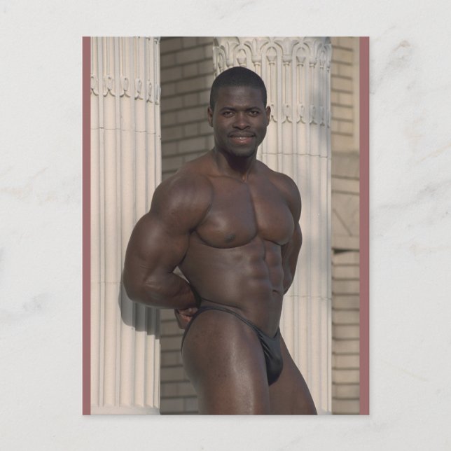 Cartão Postal Cartão-postal, Jean Contra Colunas (Frente)