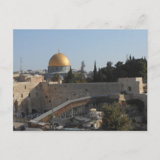 Cartão Postal Cartão-postal Jerusalém