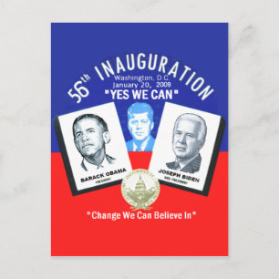 Cartão Postal Cartão-postal JFK inaugural