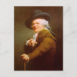 Cartão Postal Cartão-postal Joseph Ducreux Personalizável