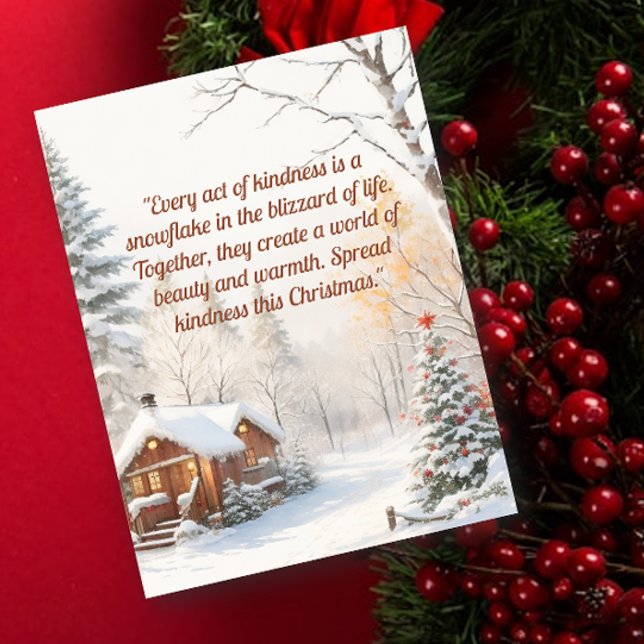 Cartão Postal Cartão-postal Joyful Christmas Wish (Criador carregado)