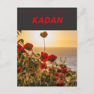 Cartão Postal Cartão-postal Kadan