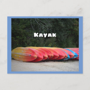 Cartão Postal Cartão-postal Kayaks