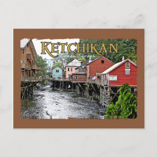 Cartão Postal Cartão-postal Ketchikan