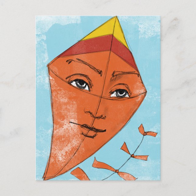 Cartão Postal Cartão-postal Kite - Voa Um Bocado Estranho (Frente)