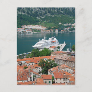 Cartão Postal Cartão-postal Kotor no Montenegro
