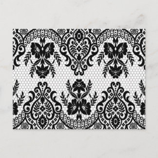 Cartão Postal Cartão-postal Lace Doily da minha avó
