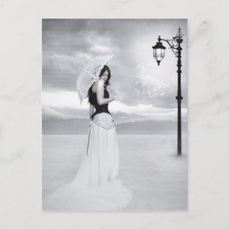 Cartão Postal Cartão-postal "Lady Snowflake"