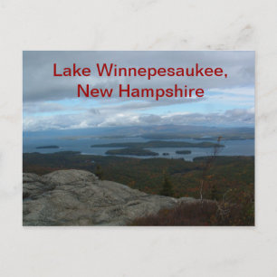Cartão Postal Cartão-postal Lago Winnepesaukee
