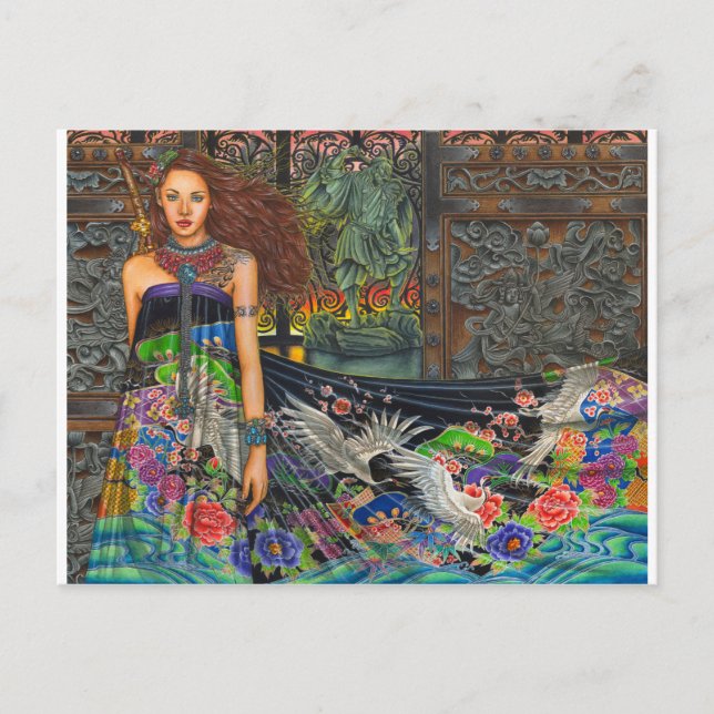 Cartão Postal Cartão-postal "Lament For The Living" (Frente)