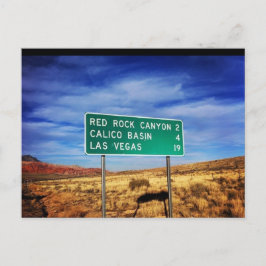 Cartão Postal Cartão-postal Las Vegas Red Rock Canyon