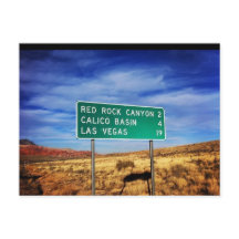 Cartão-postal Las Vegas Red Rock Canyon