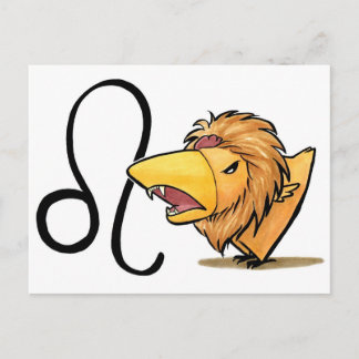 Cartão Postal Cartão-postal Leo Chicken