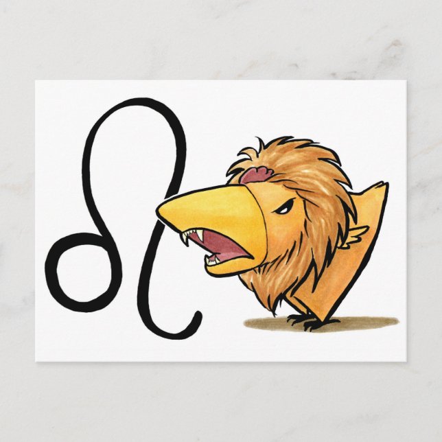 Cartão Postal Cartão-postal Leo Chicken (Frente)