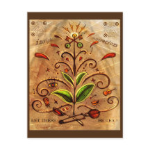 Cartão-postal 'Let Hbe Tea'