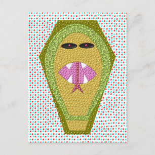 Cartão Postal Cartão-postal letal egípcio Cobra