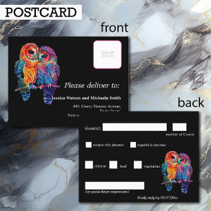 Cartão Postal Cartão-postal LGBTQ+ Unidade Eterna de Orçamento S