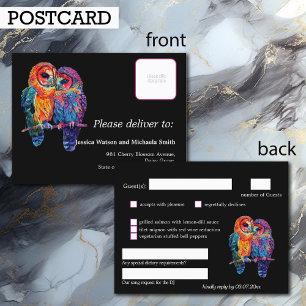 Cartão Postal Cartão-postal LGBTQ+ Unidade Eterna de Orçamento S