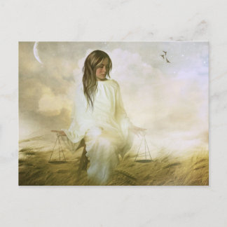 Cartão Postal Cartão-postal Libra