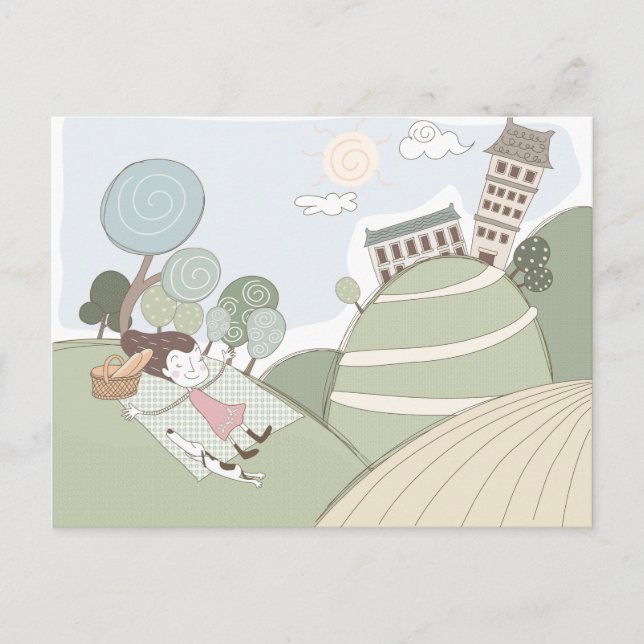 Cartão Postal Cartão-postal Live Laugh Love #2 (Frente)