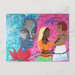 Cartão Postal Cartão-postal Lotus