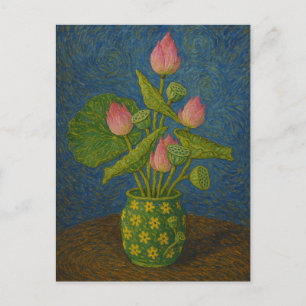Cartão Postal Cartão-postal Lotus