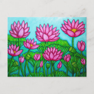 Cartão Postal Cartão-postal Lotus Bliss