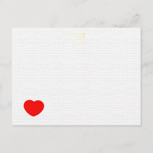 Cartão Postal Cartão-postal LOVE (Frente)