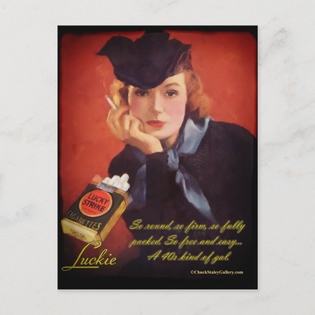 Cartão Postal Cartão-postal "Luckie" (Frente)