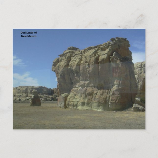 Cartão Postal Cartão-postal Má Terra do Novo México (Frente)