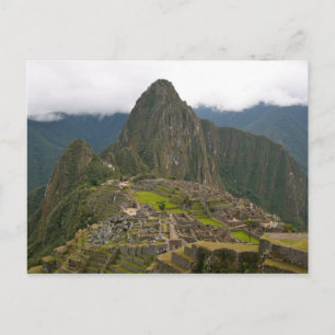 Cartão Postal Cartão-postal Machu Picchu
